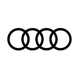 Logo audi-bianco